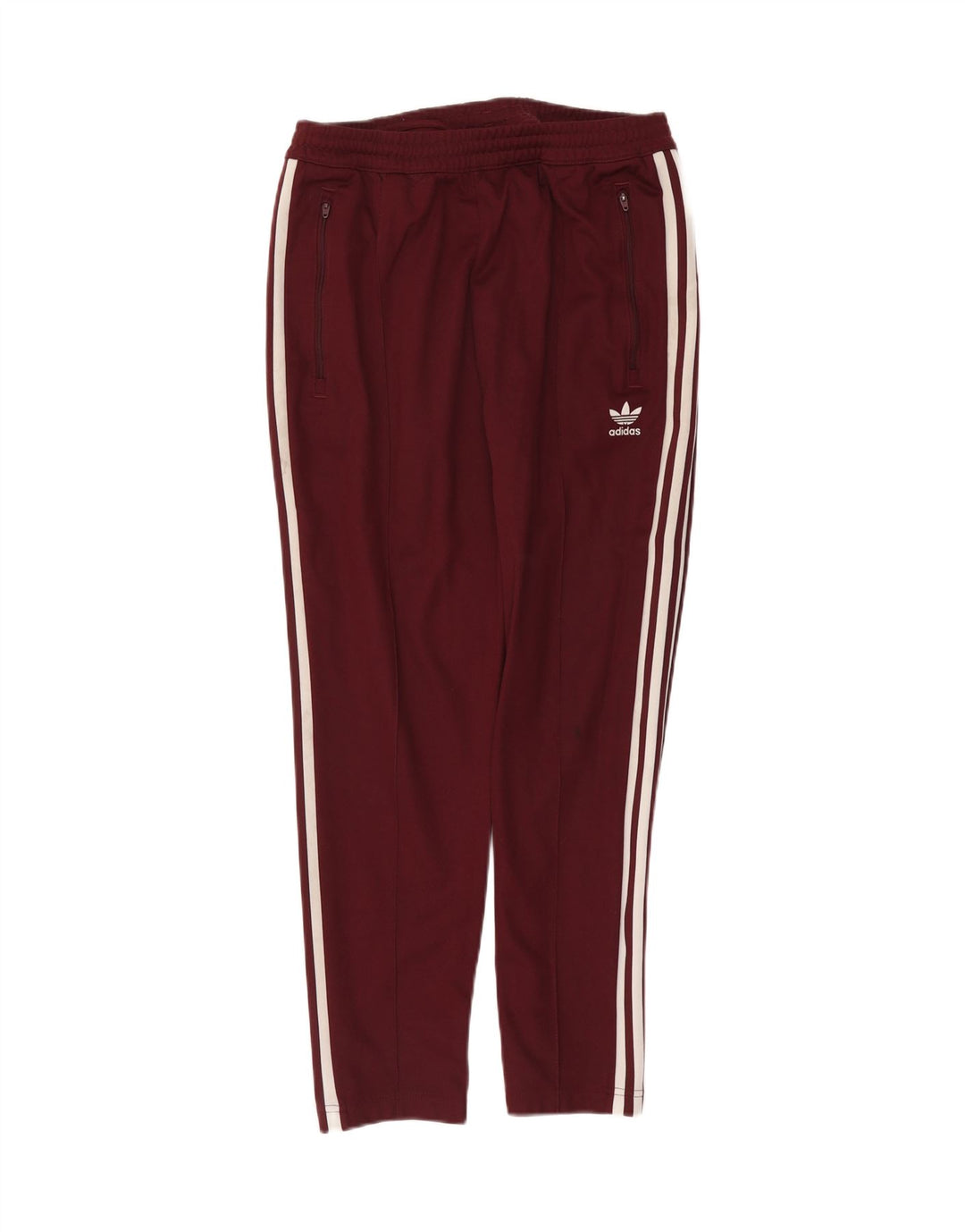 Adidas Pantalon de survêtement pour homme en coton bordeaux moyen