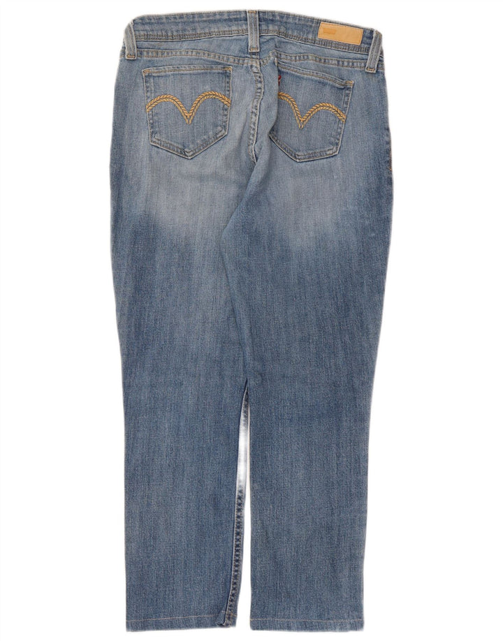 Levi's Jean Cropped Bold Curve Femme Bleu W32 L24 Coton