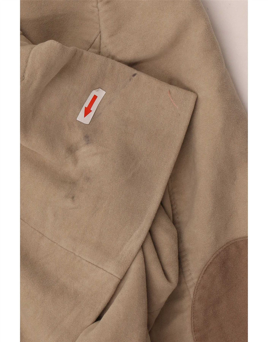 Veste blazer à 2 boutons Boden pour femme UK 46 Large Beige Coton