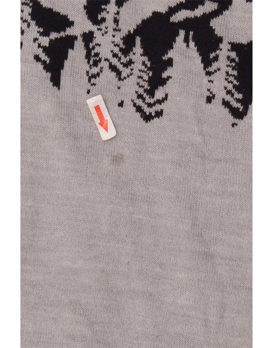 Marks & Spencer Pull à col rond pour homme Gris Large Colorblock