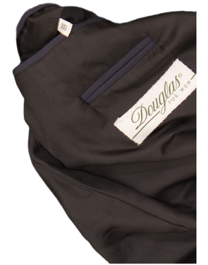 DOUGLAS Veste Blazer Double Boutonnage Homme EU 50 Large Bleu Marine