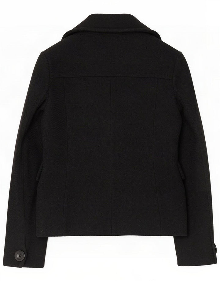 Ted Baker Caban femme taille 3 laine vierge noire moyenne