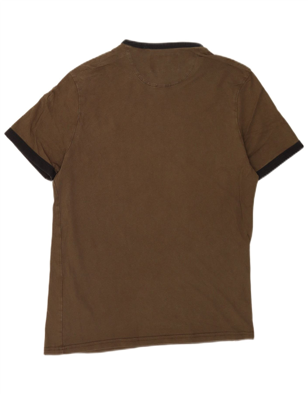 Lyle & Scott T-Shirt Top Homme Kaki Moyen Coton