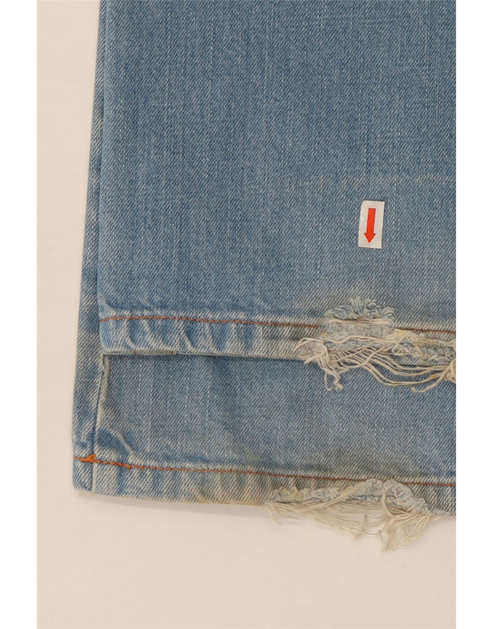 Jean Bootcut Femme Diesel W32 L34 Bleu Coton