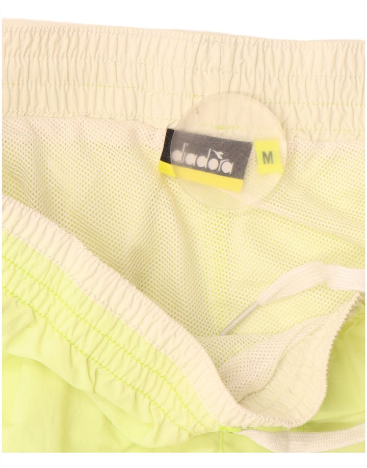Diadora Short De Bain Polyamide Jaune Moyen Homme