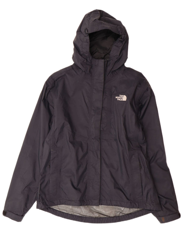 THE NORTH FACE Veste de pluie à capuche Hyvent pour femme UK 14 Medium Black Nylon