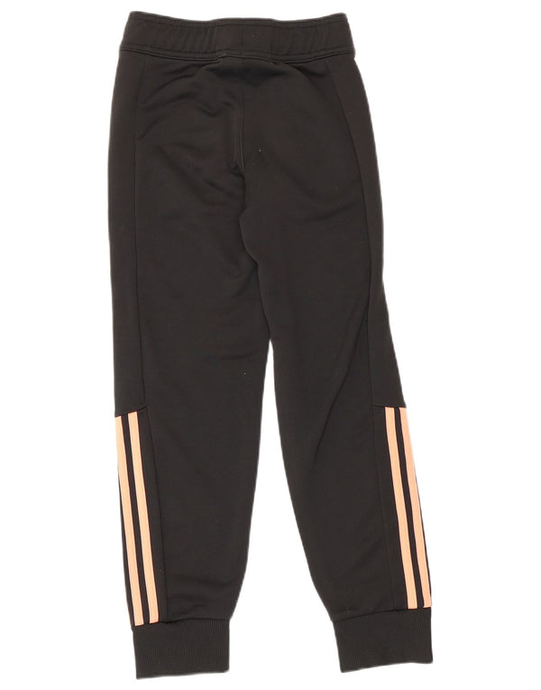 Adidas Pantalon de Survêtement Fille Joggers 9-10 Ans Noir Polyester