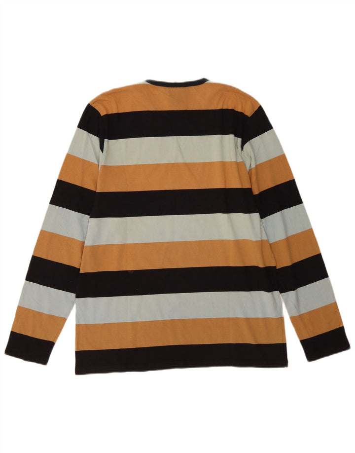 Carhartt Haut à manches longues pour homme en coton rayé multicolore