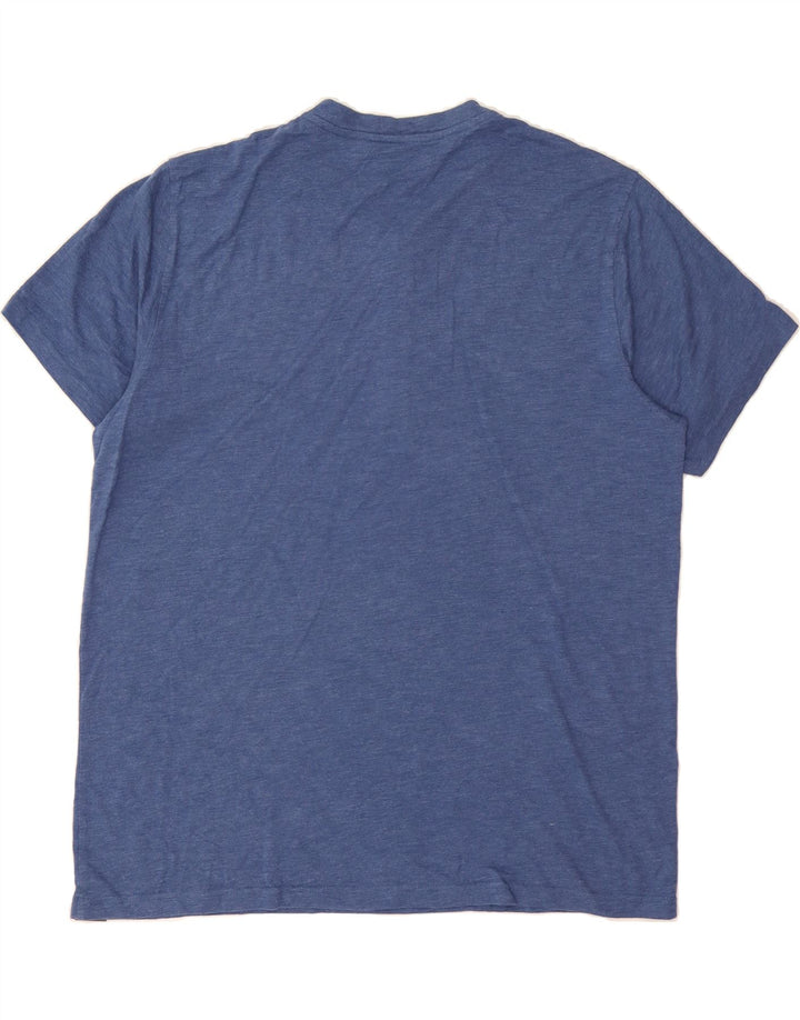 EDDIE BAUER Mens T-Shirt Top Large Blue Cotton Vintage Eddie Bauer and Second-Hand Eddie Bauer from Messina Hembry 