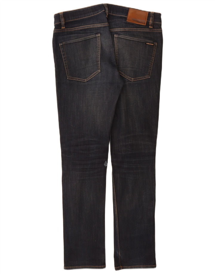 Volcom Jean skinny femme W32 L31 bleu marine coton