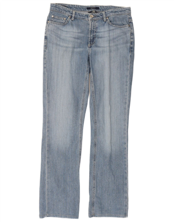 GANT Womens Straight Jeans W31 L32 Blue Cotton