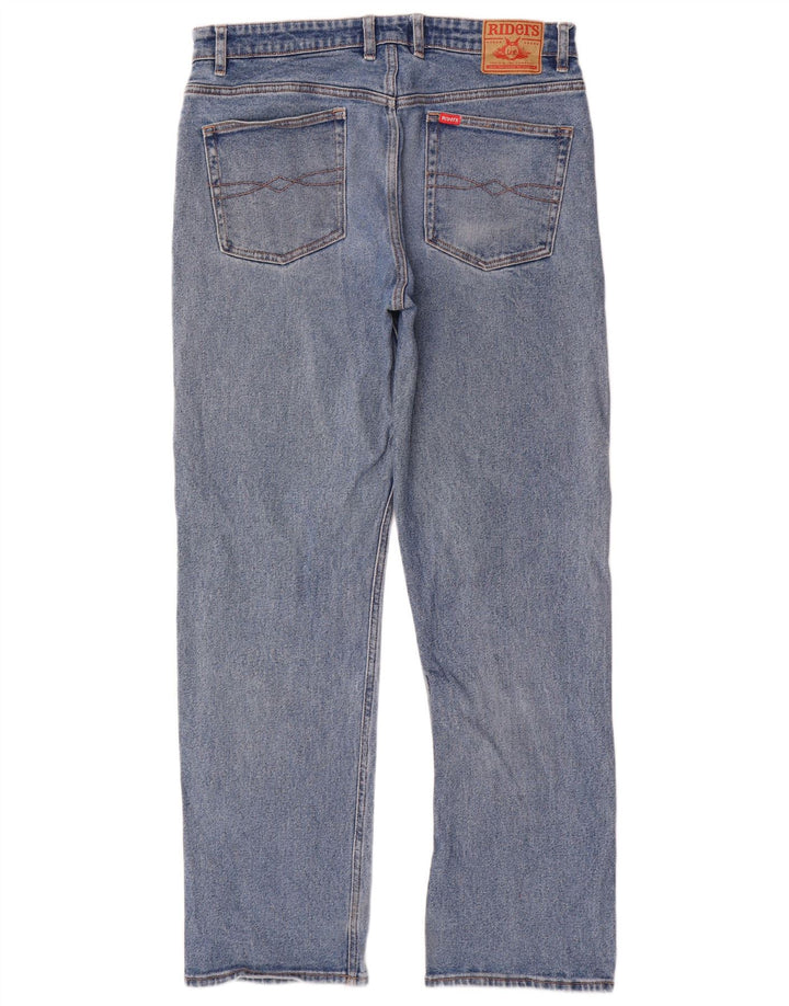 Lee Jean Droit Riders Homme W36 L32 Bleu Coton