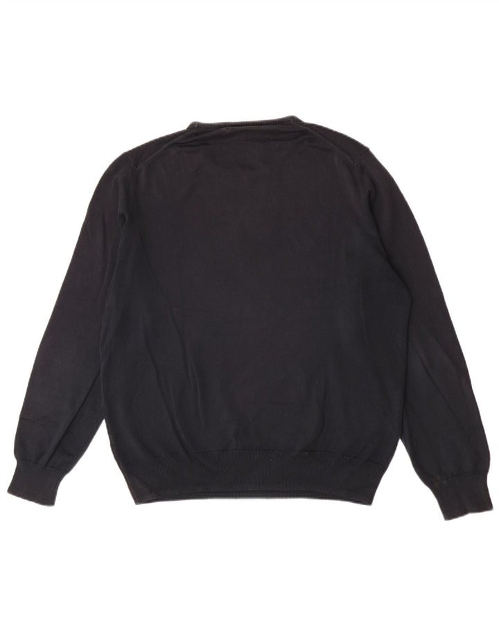 Zara Pull ras du cou pour homme, grand, noir