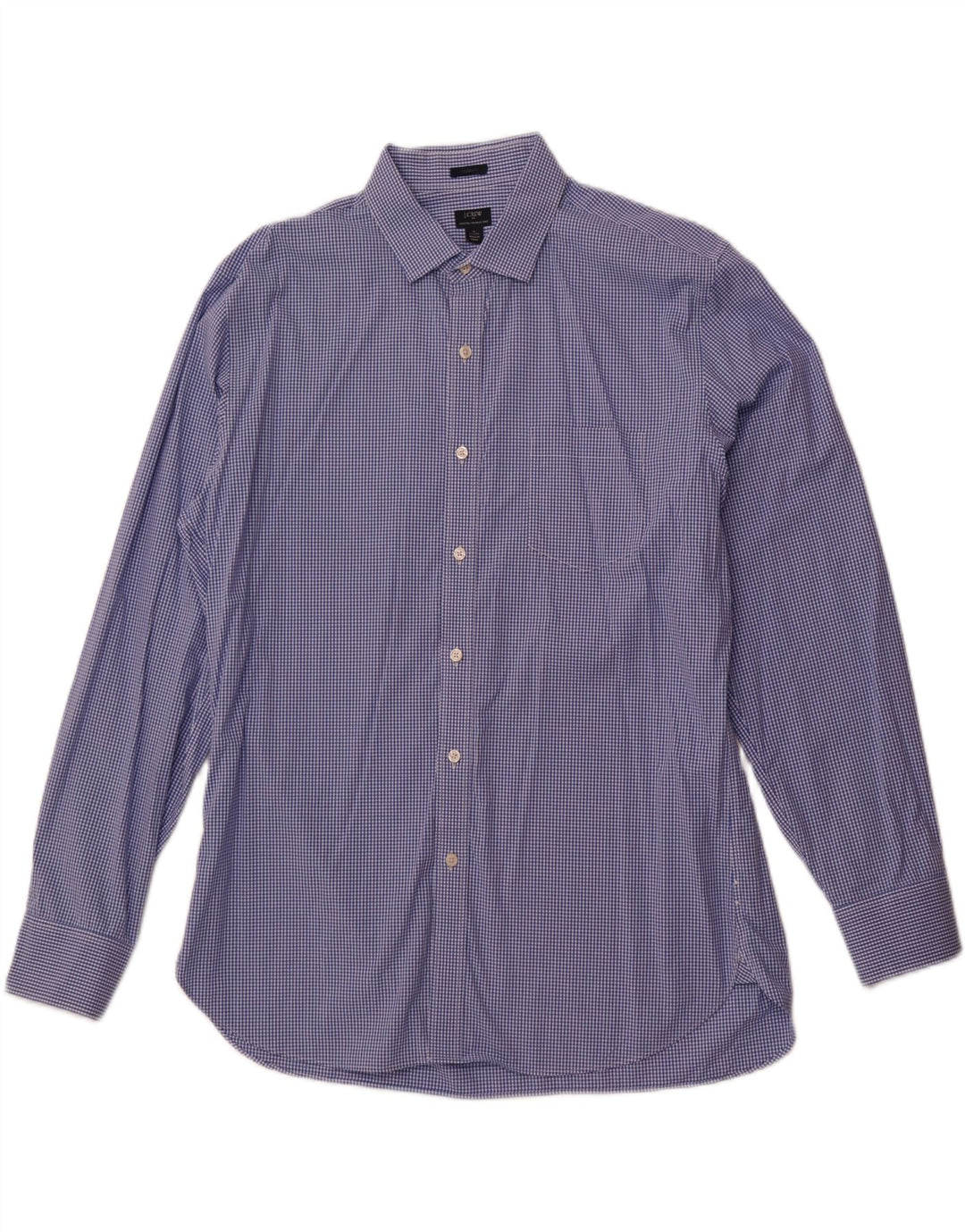 J. Crew Chemise extensible pour homme Taille 17 17/12 XL Bleu Vichy
