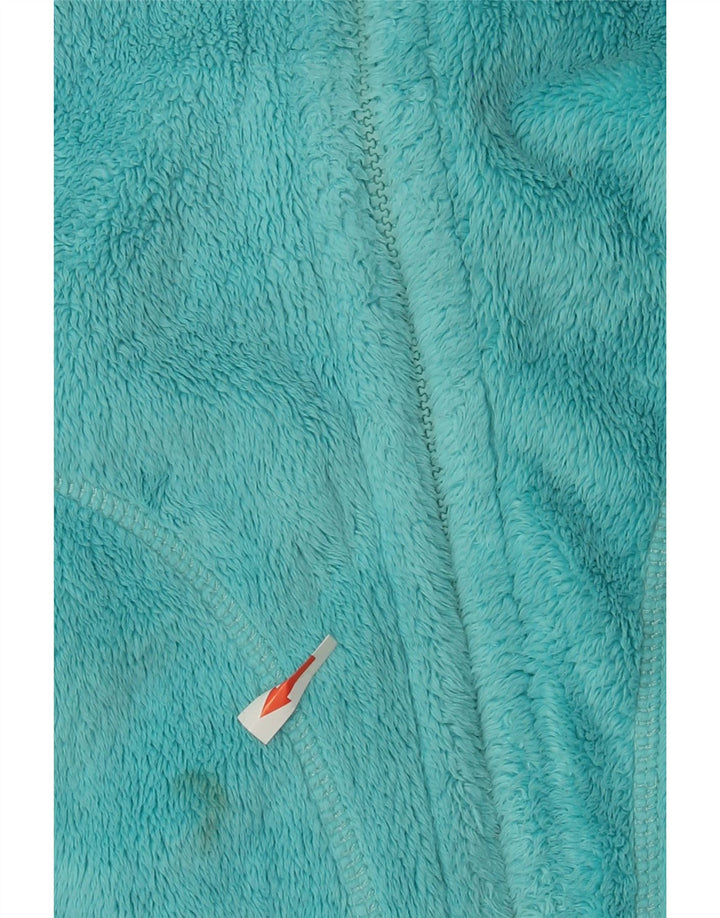 Jack Wolfskin Veste polaire pour femme UK 14 Bleu moyen Polyester
