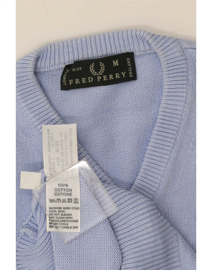 Fred Perry Débardeur Gilet Homme Bleu Moyen Coton