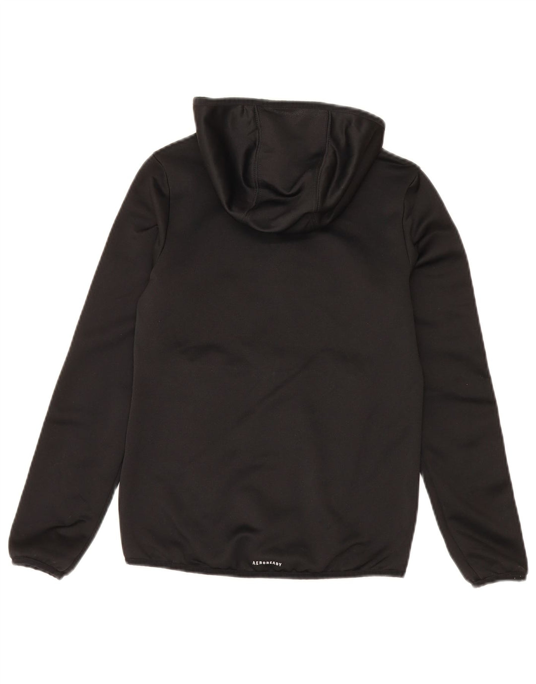 Adidas Pull à capuche zippé garçon 9-10 ans Noir