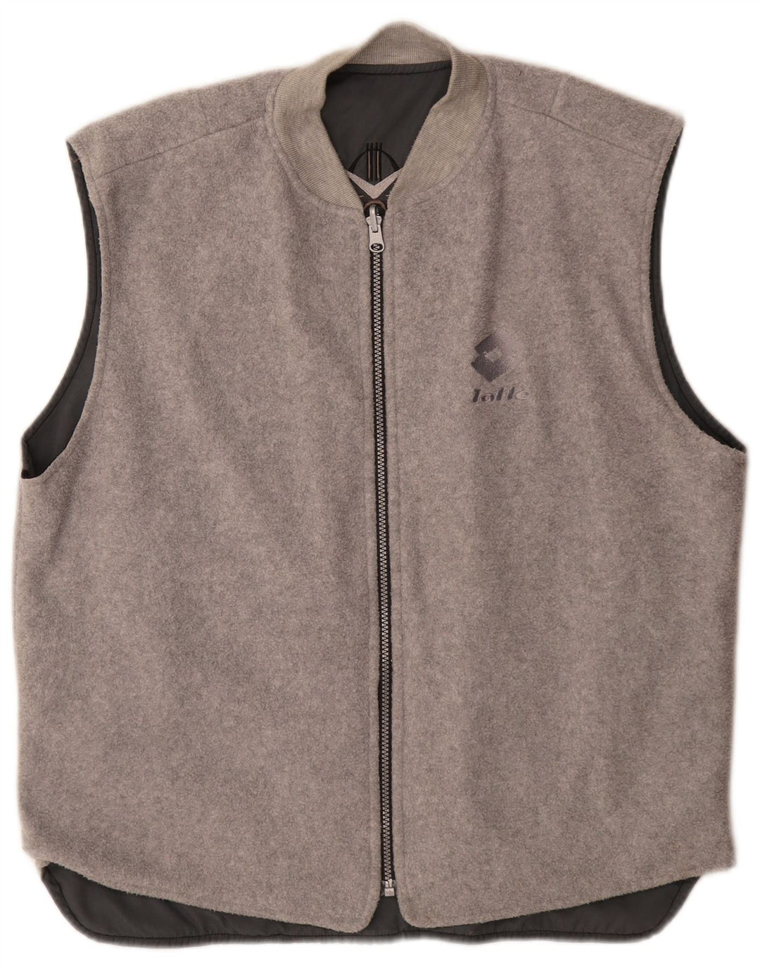 Lotto Gilet réversible graphique pour homme UK 40 Large Noir Polyester