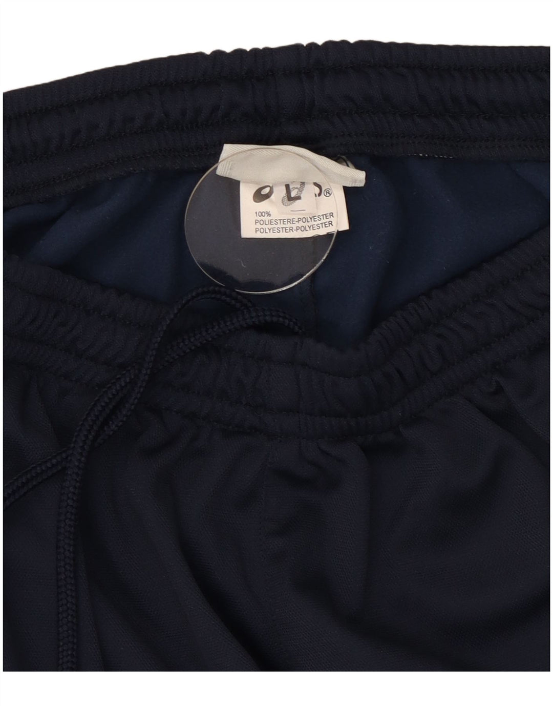 Asics Pantalon De Survêtement Homme Large Bleu Marine Colorblock Polyester