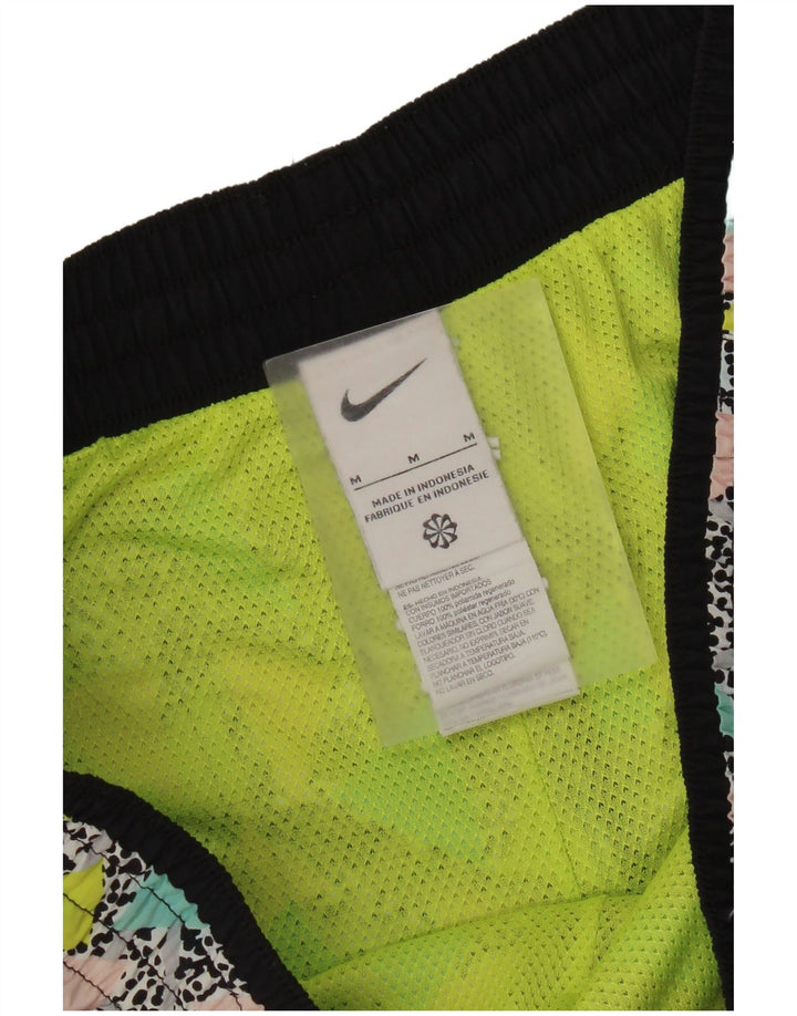 Nike Short de sport pour homme en polyester géométrique multicolore moyen