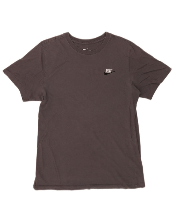 Nike T-Shirt Homme Petit Gris Coton