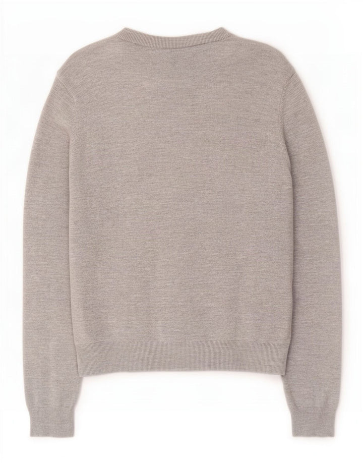 Marks & Spencer Cardigan pour femme en viscose gris moyen UK 42