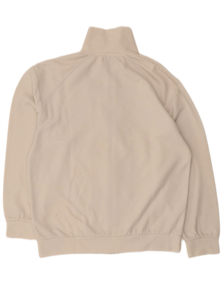 Levi's Veste de Survêtement Homme Blanc cassé Moyen Coton