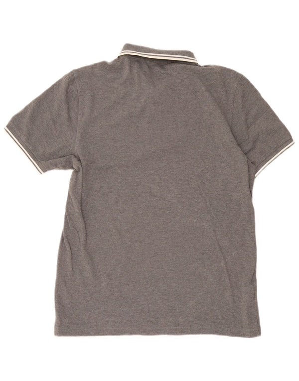 Fred Perry Polo Homme Large Gris Moucheté Coton