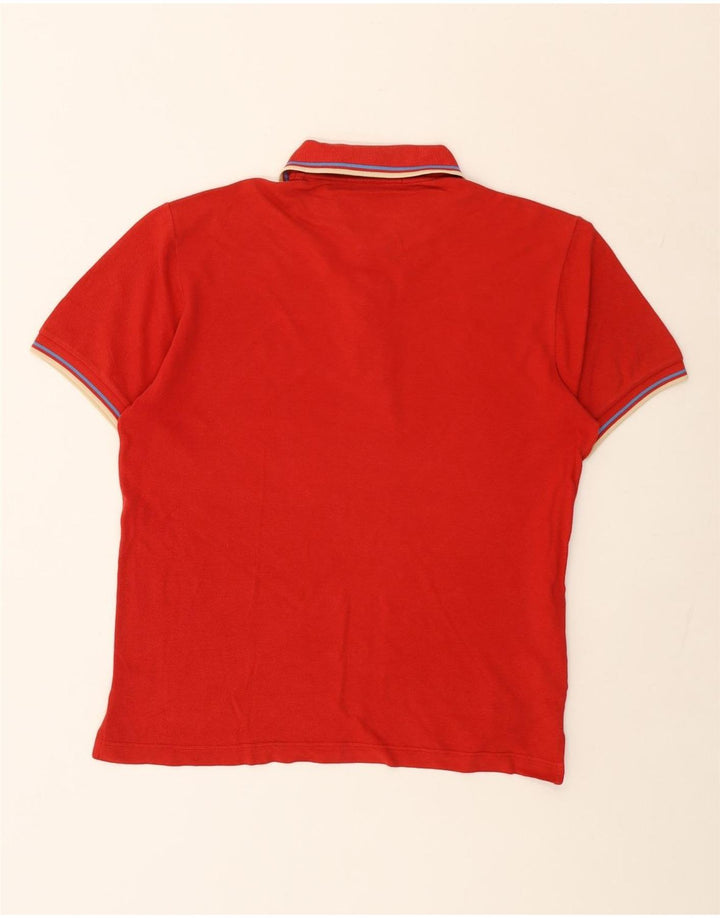 Fred Perry Polo Homme Petit Rouge Coton