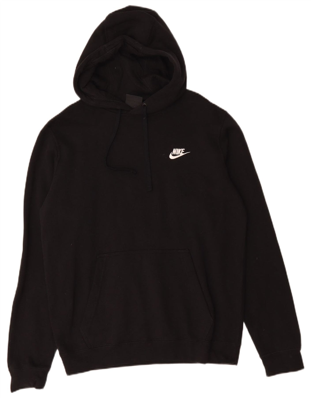 Nike Pull à capuche pour homme en coton noir moyen