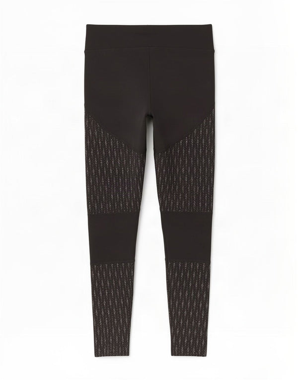 Marks & Spencer Leggings Femme UK 44 Large Noir Polyester
