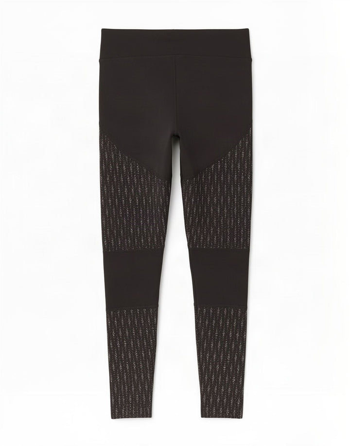 Marks & Spencer Leggings Femme UK 44 Large Noir Polyester