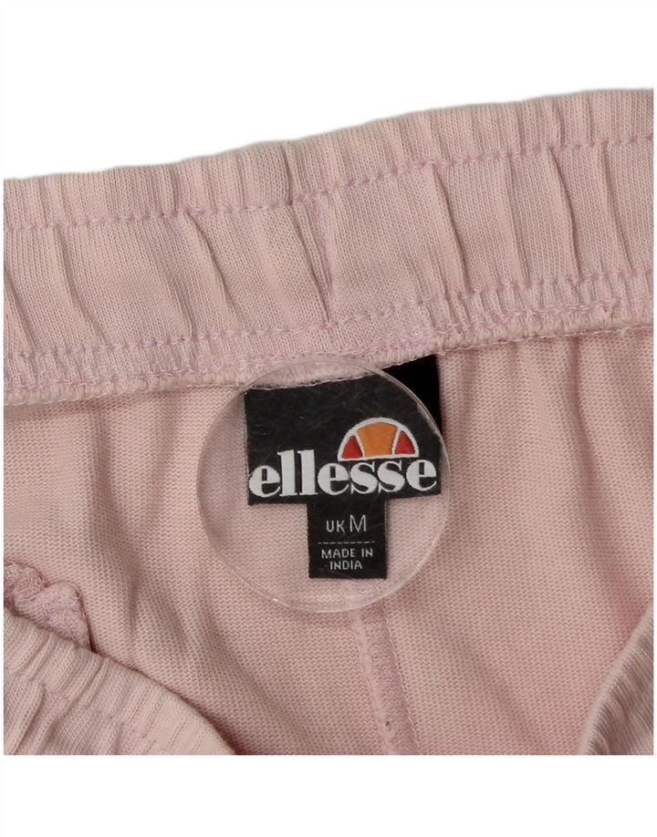 Ellesse Short de Sport Homme Rose Moyen Coton