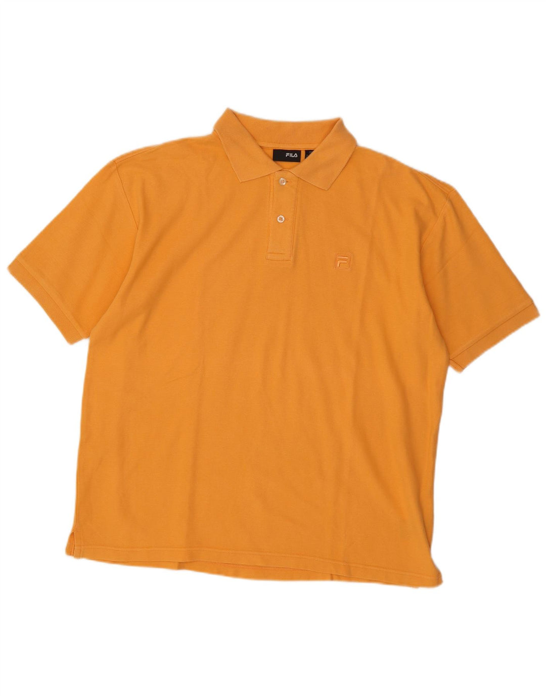 Fila Polo Homme Grand Orange Coton