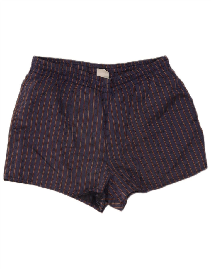 COLMAR Short de Bain Homme IT 52 Large Bleu Marine Rayé