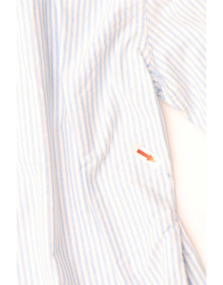 Jack Wills Chemise homme en coton à fines rayures bleues