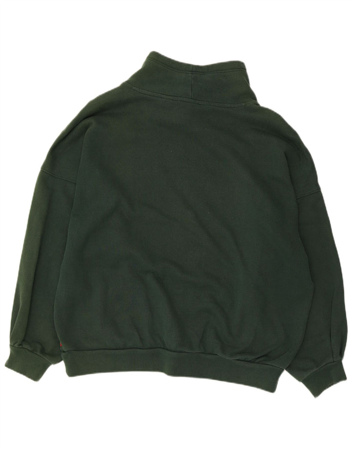 LEVI'S Sweat-shirt graphique surdimensionné pour femme UK 14 Vert moyen