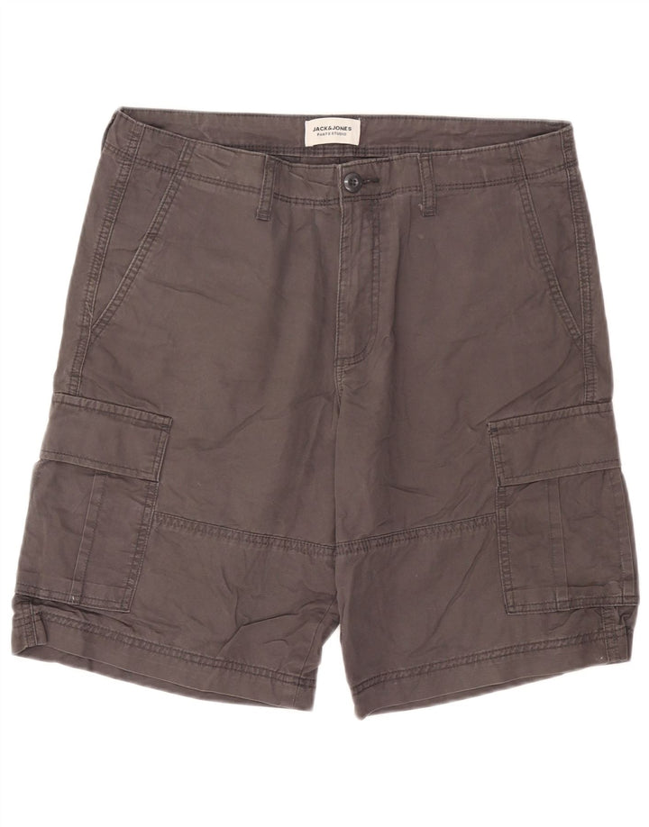 Jack & Jones Short Cargo Homme Large W36 Gris Coton