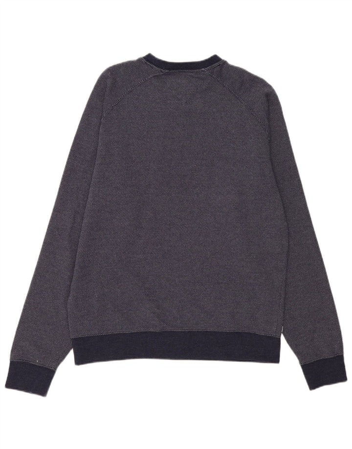 Tommy Hilfiger Sweat-Shirt Homme Bleu Marine Moyen Coton