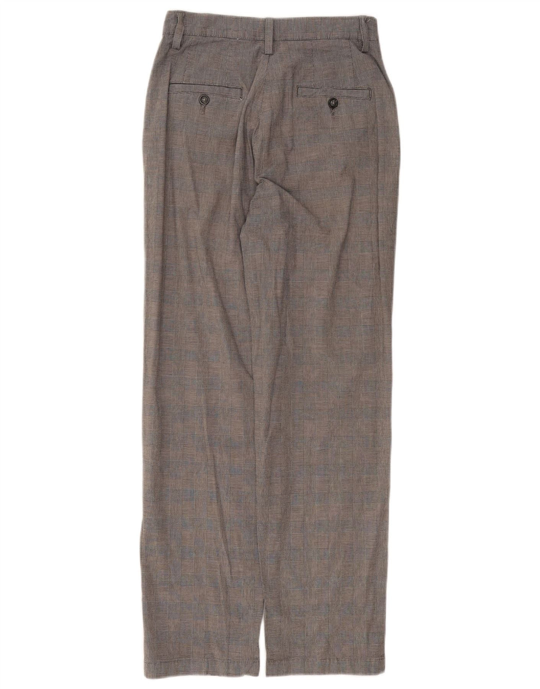 LEE Pantalon droit décontracté pour femme US 6 Medium W28 L29 Gris pied-de-poule