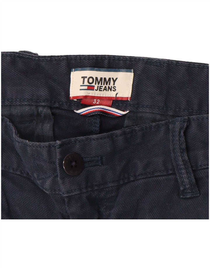TOMMY HILFIGER Short Chino Homme W32 Bleu Marine Moyen Coton