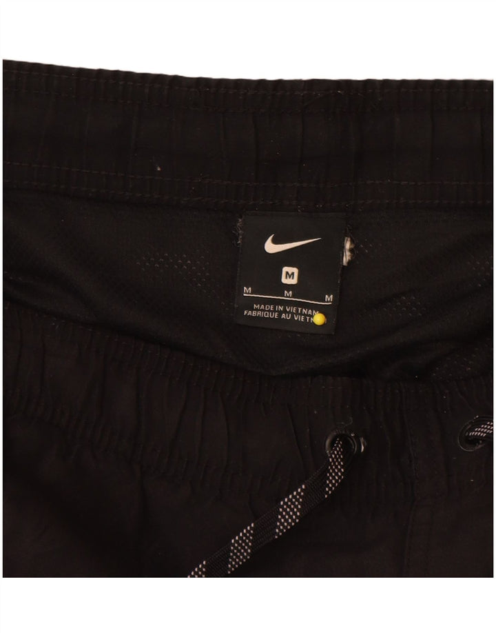 Nike Short de sport pour homme en polyester color block noir moyen