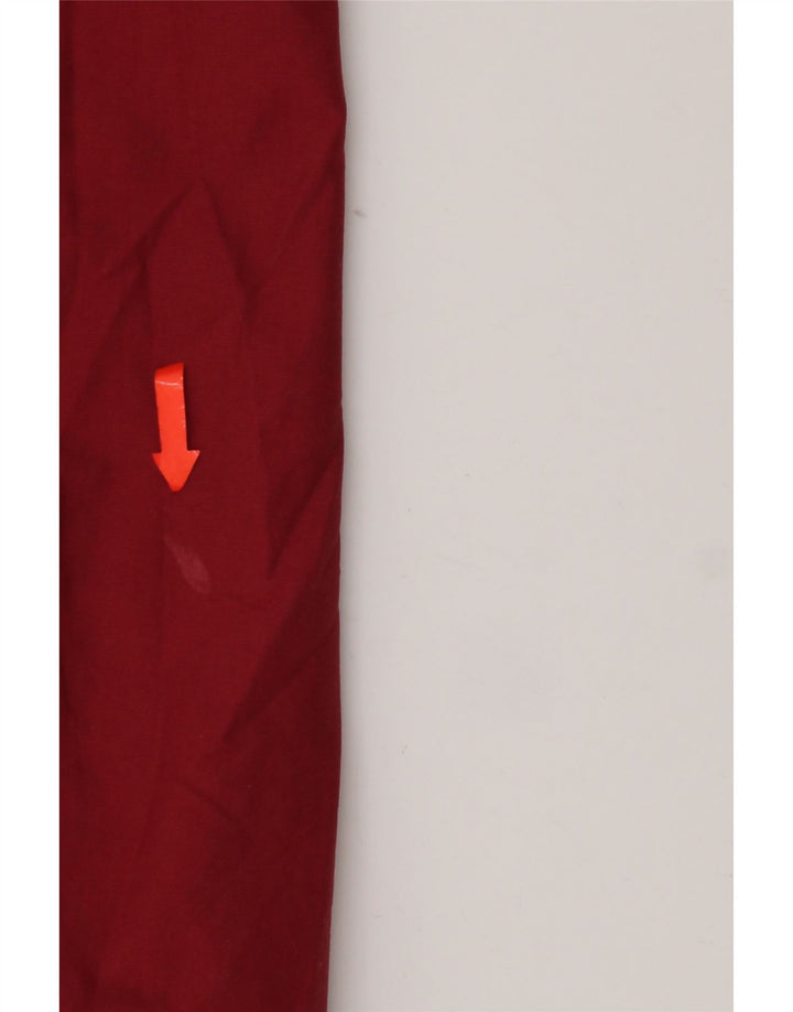 Fat Face Veste coupe-vent à capuche pour homme UK 36 Petit nylon rouge