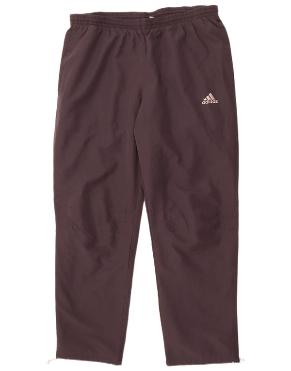 Adidas Pantalon de survêtement pour homme UK 42/44 Large Gris Polyester