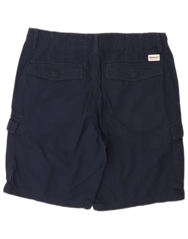 Timberland Short Cargo W32 Homme Bleu Marine Moyen Coton