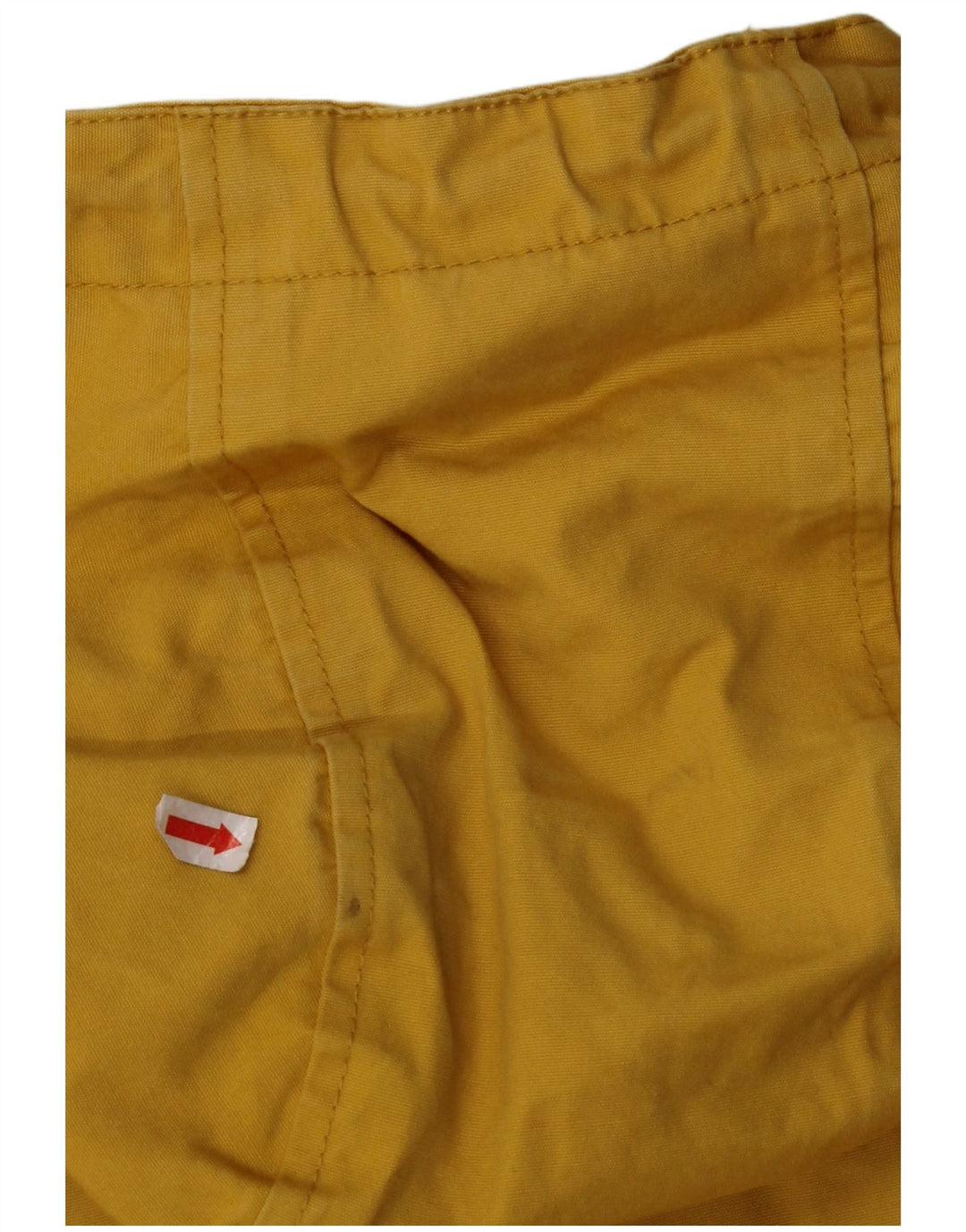 JOULES Veste de pluie à capuche pour femme UK 8 Small Jaune Coton