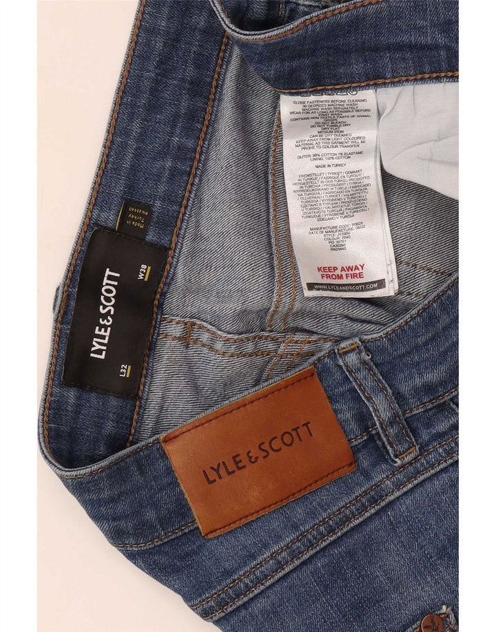 Lyle & Scott Jean droit homme W38 L32 bleu coton