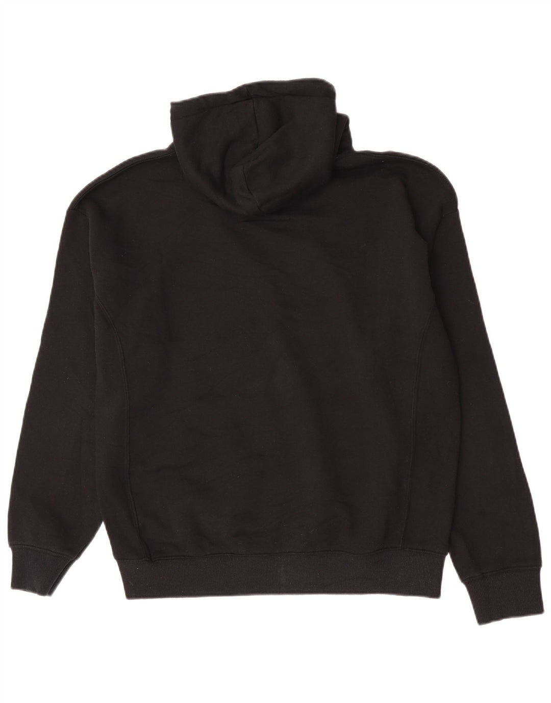 Pull & Bear Pull à capuche graphique Marvel pour hommes, grand, noir, polyester
