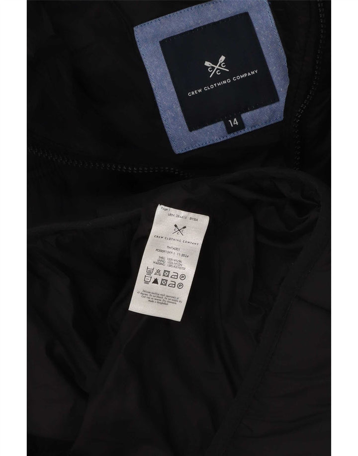 Crew Clothing Gilet rembourré pour femme UK 44 Large Noir Polyester