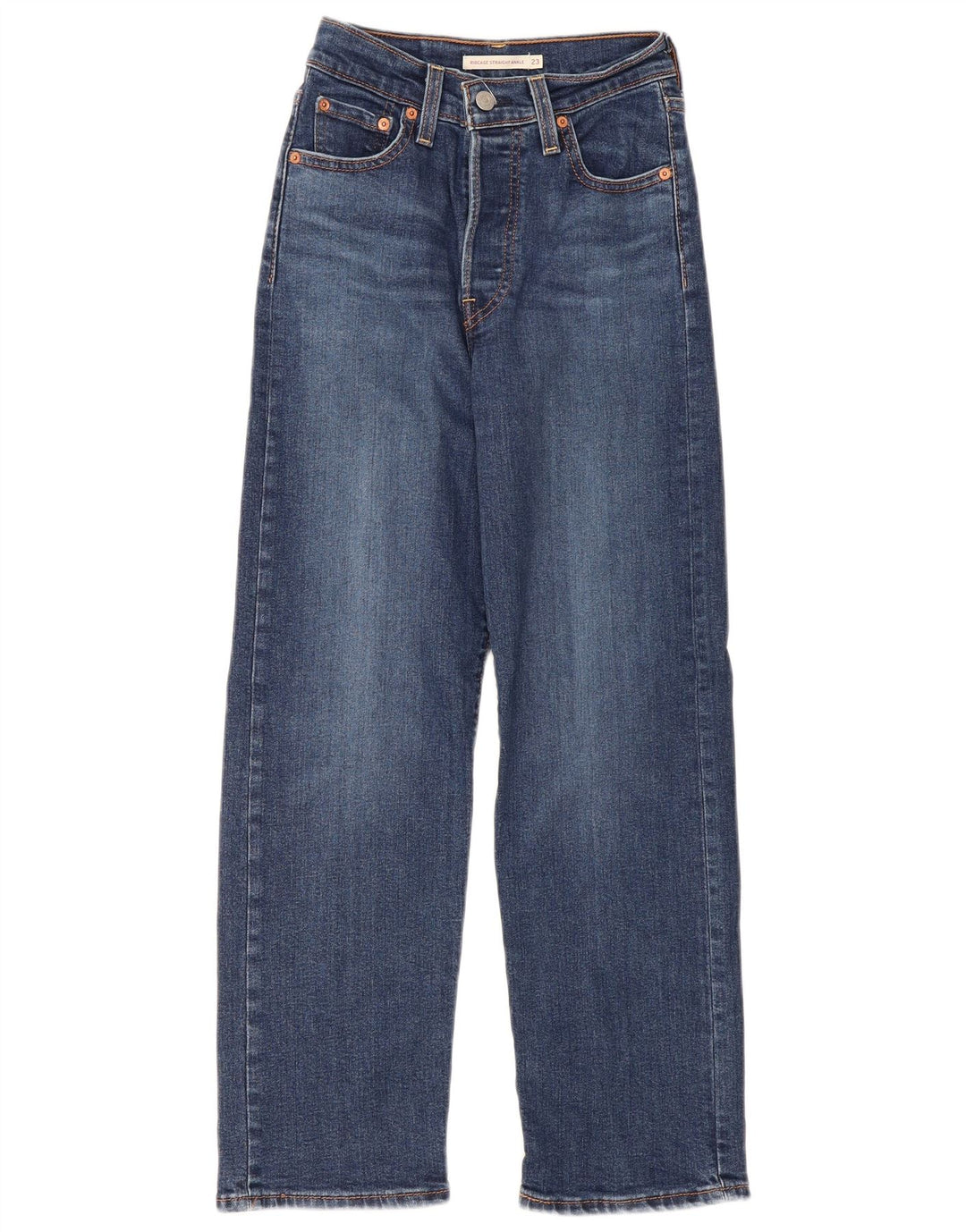 Levi's Jean Droit Ribcage Femme W23 L27 Bleu Coton